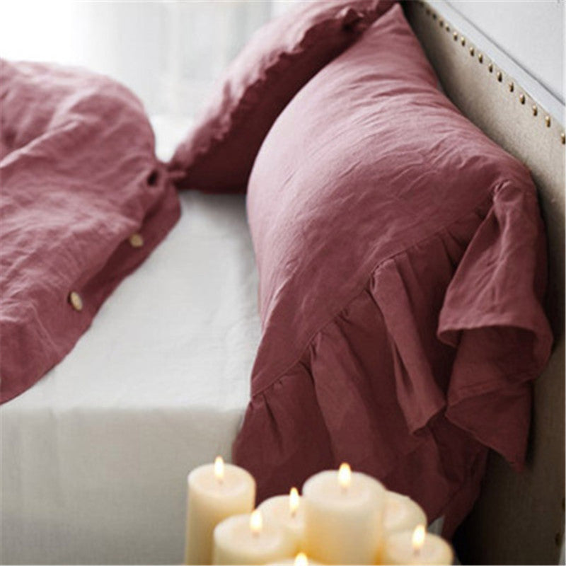 Linen Fishtail Pillowcase