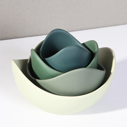 Ceramic Lotus Bowls