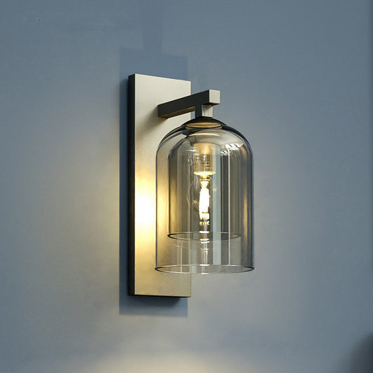 Glass Dome Sconce