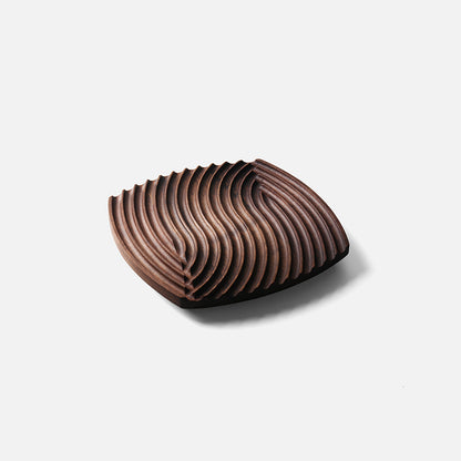 Swirl Wood Tray