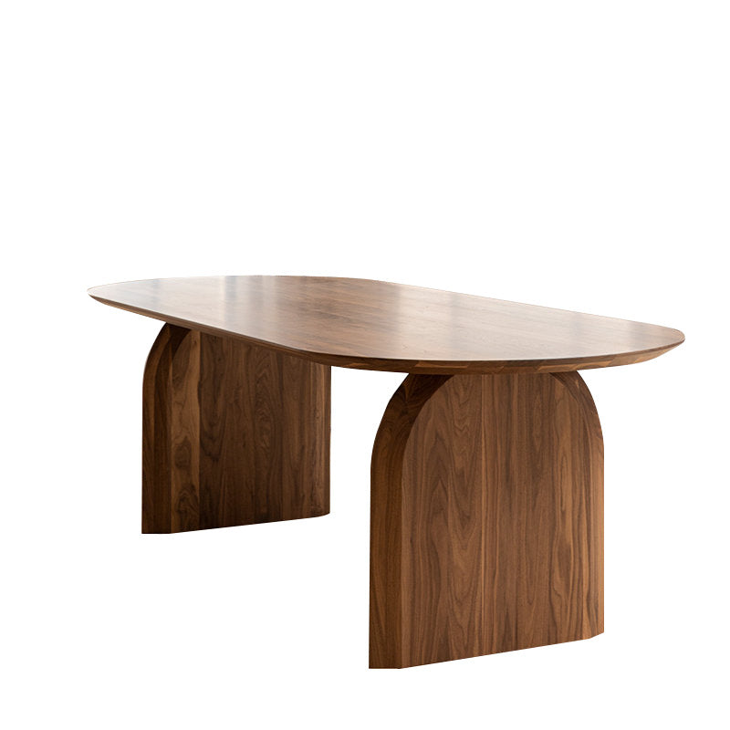 Curve Wood Dining Table