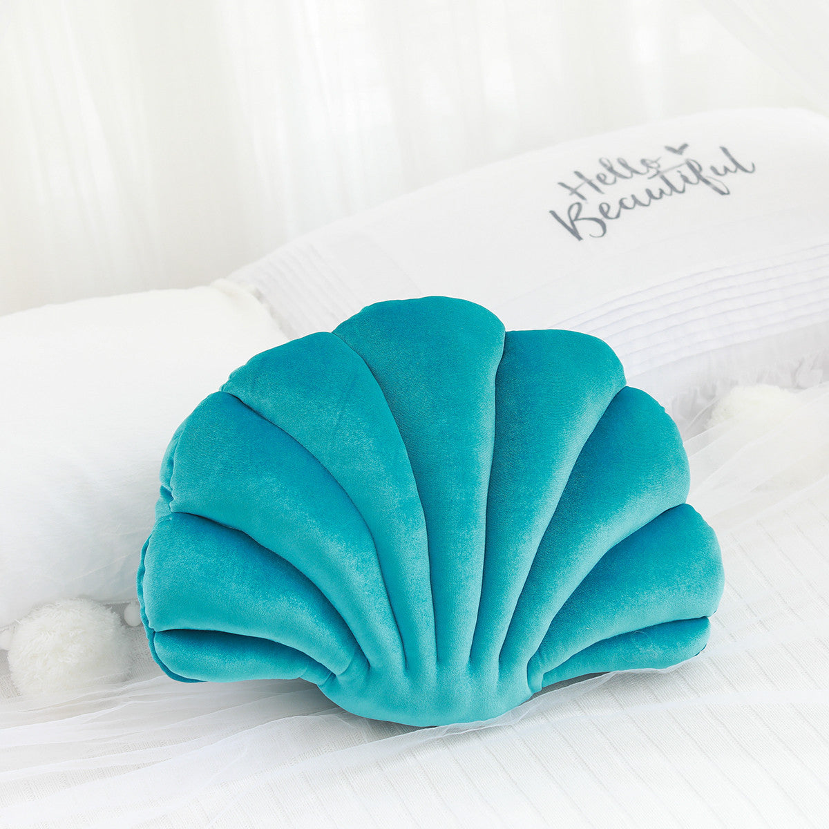 Velvet Shell Pillow