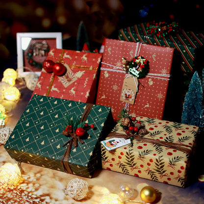 Classic Gem Christmas Wrapping Paper Collection