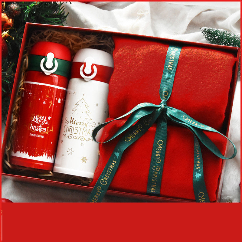 Christmas Thermos Gift Set