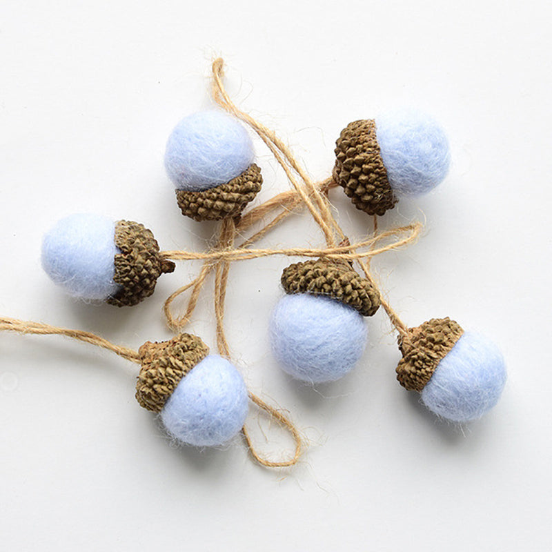 Wool Acorn Ornament