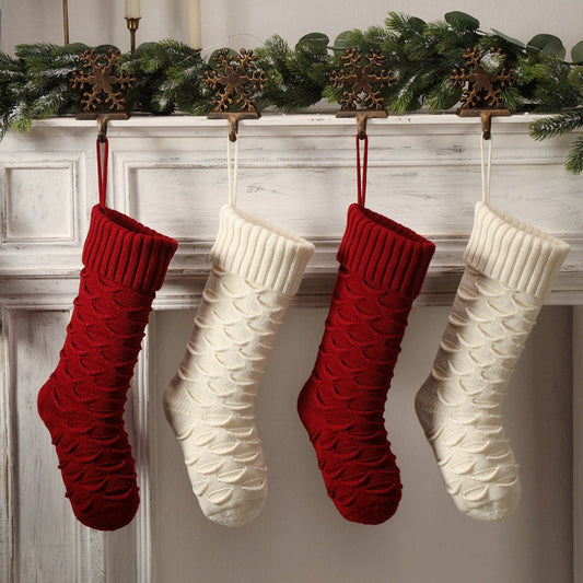 The Diamond Knit Stocking Collection