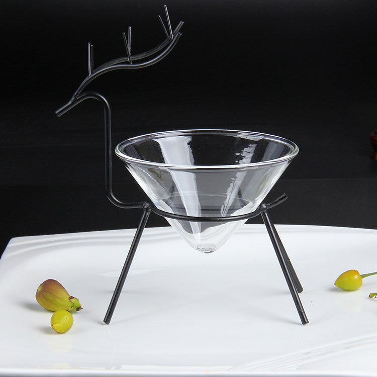 Reindeer Dessert Glass