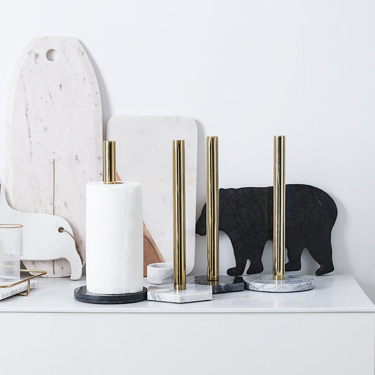 Marble Paper Towel Holder Collection