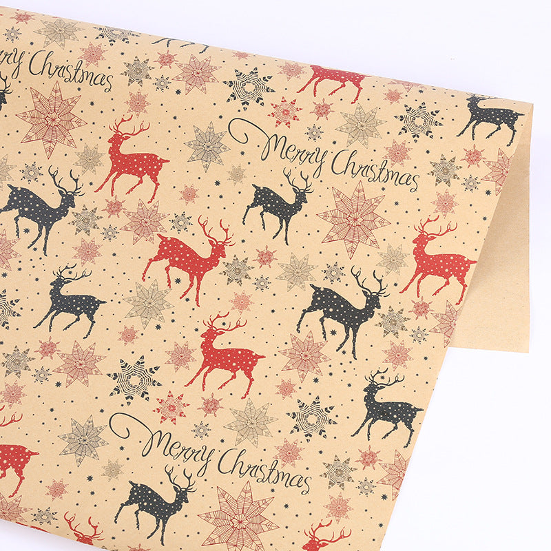 Vintage Christmas Gift Wrapping Paper Collection