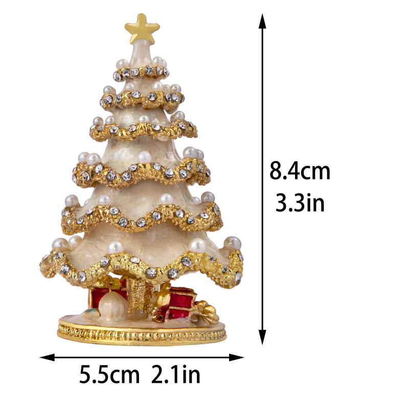 White Pearl Christmas Tree Decor