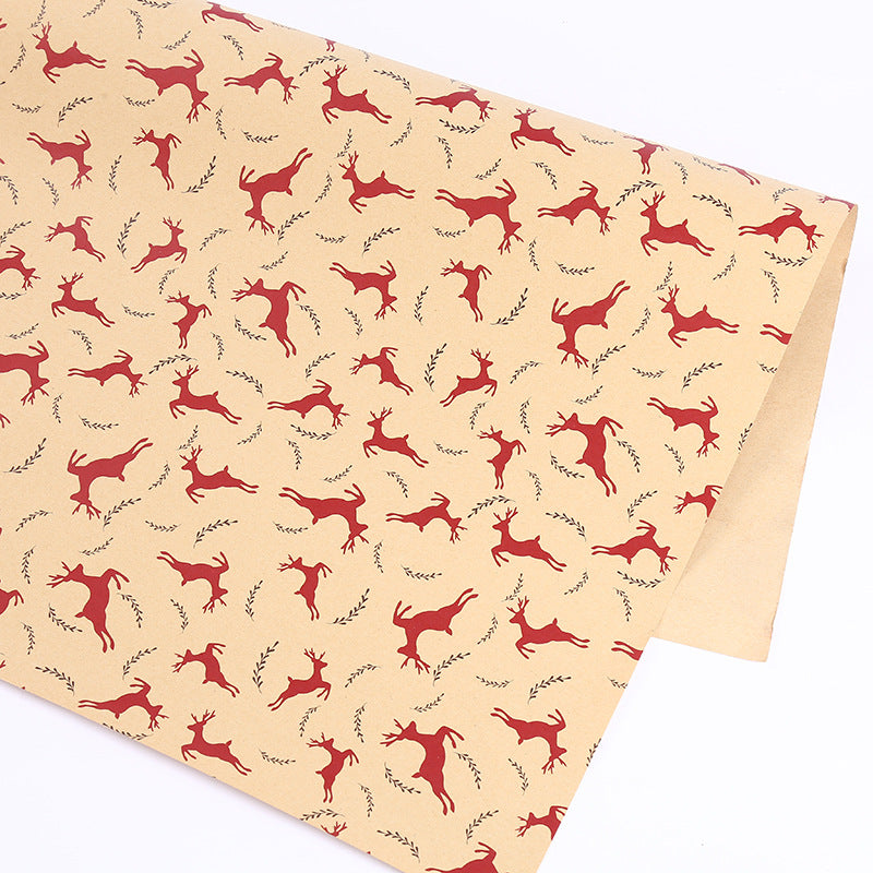 Vintage Christmas Gift Wrapping Paper Collection