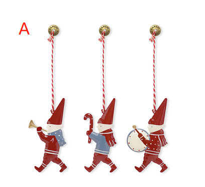 Metal Christmas Ornament Collection