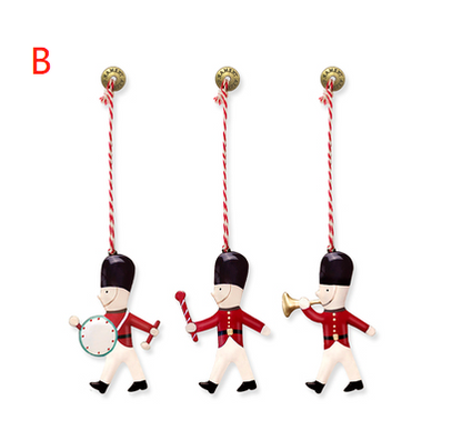 Metal Christmas Ornament Collection