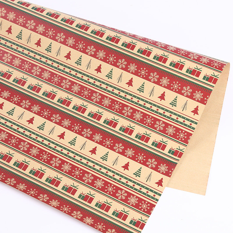 Vintage Christmas Gift Wrapping Paper Collection