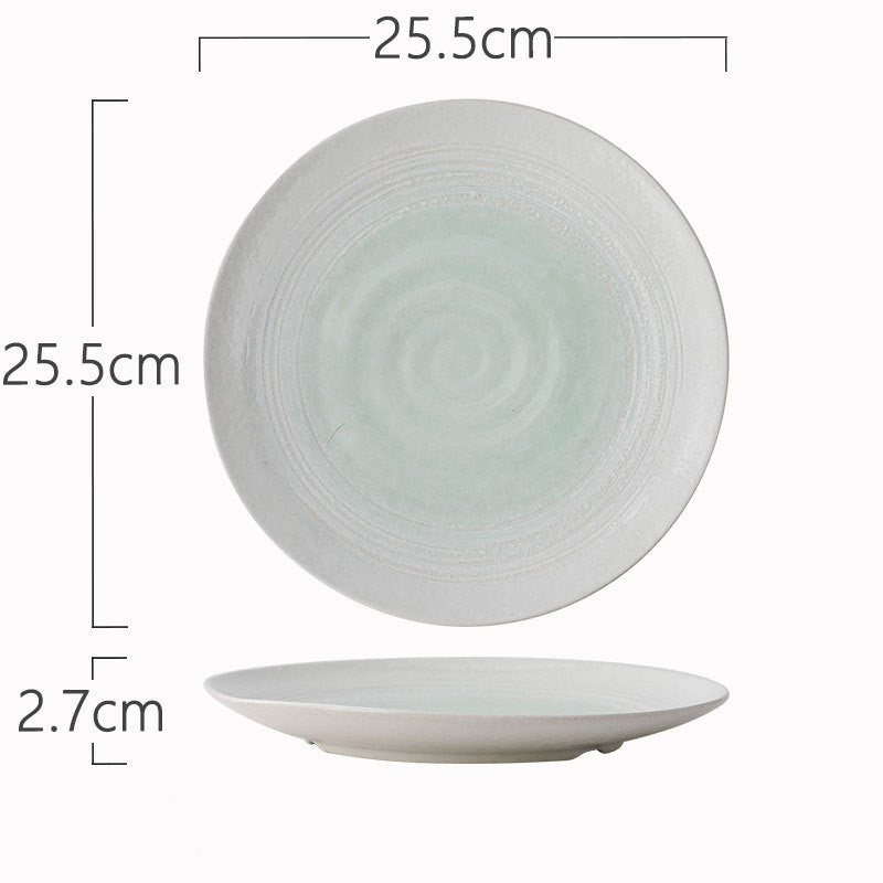 Underglaze Porcelain Dinnerware Plates