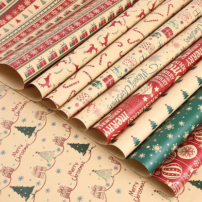 Vintage Christmas Gift Wrapping Paper Collection