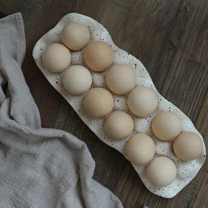 Ceramic Egg Storage Tray