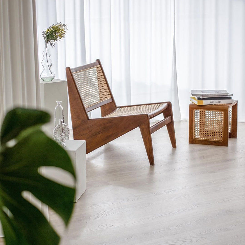 Rattan Woven Table