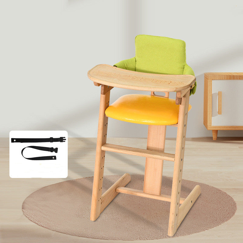 Solid Wood Infant Dining Chair