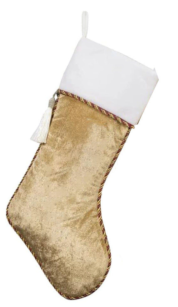 Gold And White Stocking