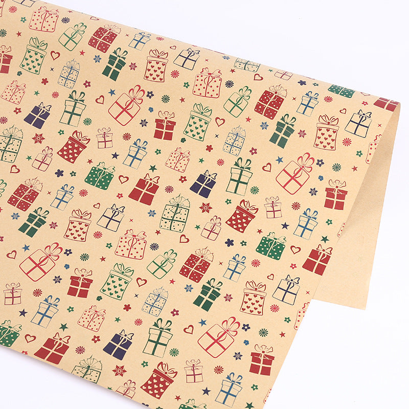 Vintage Christmas Gift Wrapping Paper Collection