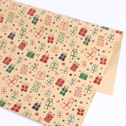 Vintage Christmas Gift Wrapping Paper Collection