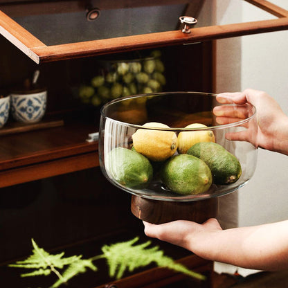 Glass Fruit Bowl