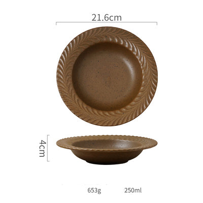 Deep Ceramic Plates