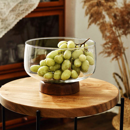 Glass Fruit Bowl