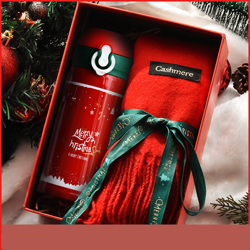 Christmas Thermos Gift Set