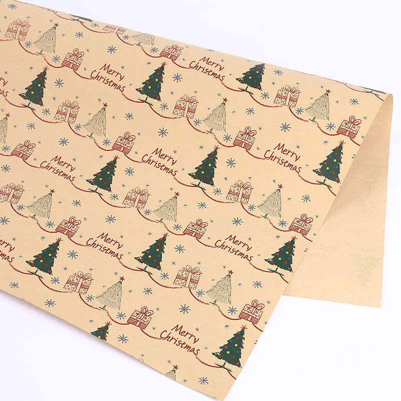 Vintage Christmas Gift Wrapping Paper Collection