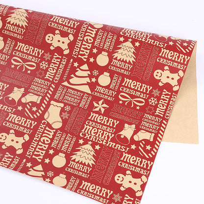 Vintage Christmas Gift Wrapping Paper Collection