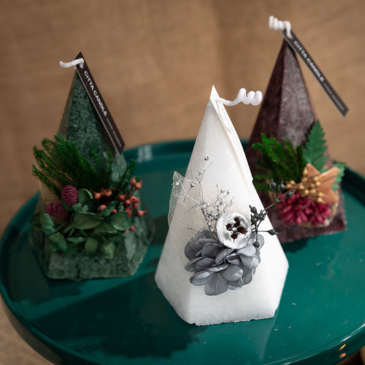 Christmas Tree Candle Set