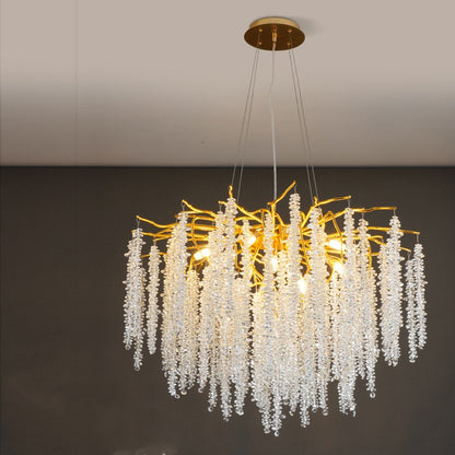 Crystal Wisteria Chandelier