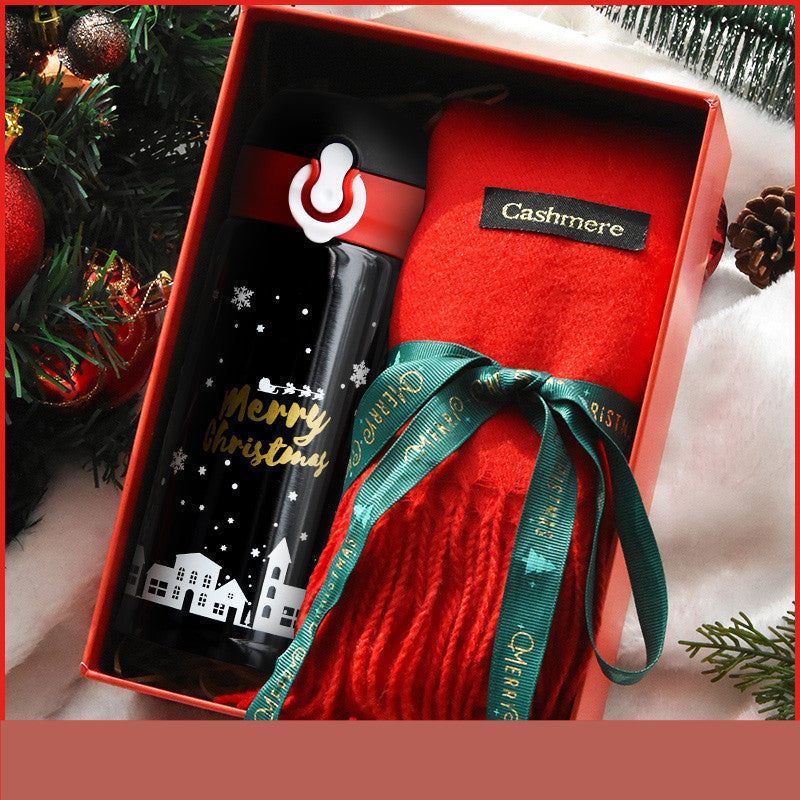 Christmas Thermos Gift Set