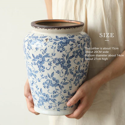 Blue And White Porcelain Vase