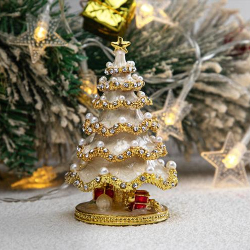 White Pearl Christmas Tree Decor